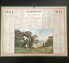 Almanach calendrier 1942 d'occasion  Aigre