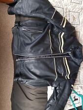 Motorcycle jacket leather for sale  GRAVESEND