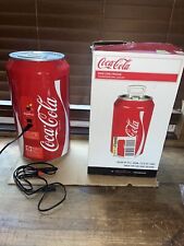 Coca Cola Coke Can Mini Fridge Refrigerator Koolatron Portable 12V/DC EX IN BOX, used for sale  Shipping to South Africa