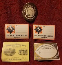 Vintage hotel travel for sale  Great Falls