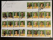 Wolves 2012 part for sale  CARDIFF