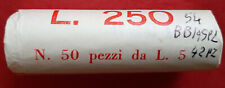 Rotolino 5 Lire 1954 Delfino Repubblica Italiana 1951 - 1998 - 42 Monete qSPL, usato usato  Montesilvano
