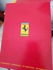 Ferrari brochure 1983 usato  Italia