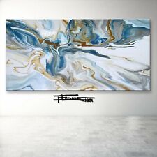Abstract Painting Modern Canvas Wall Art Resin Large Framed Signed US ELOISExxx for sale  Shipping to Canada