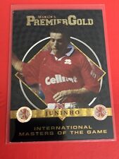 MERLIN PREMIER GOLD JUNINHO MIDDLESBROUGH INTERNATIONAL MASTERS OF THE GAME comprar usado  Enviando para Brazil