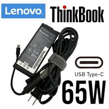 Genuine Lenovo AC Adapter Charger 65W USB-C for ThinkBook 13s 14s 15 Laptop w/PC for sale  Shipping to South Africa