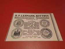 Lehmann cottbus dickmaisch gebraucht kaufen  Höxter