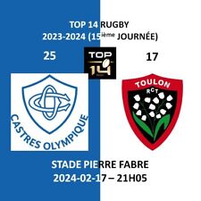 Magnet rugby castres d'occasion  Bussy-Saint-Georges