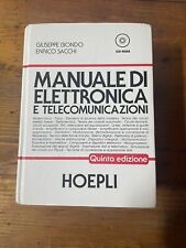 Manuale elettronica telecomuni usato  Napoli
