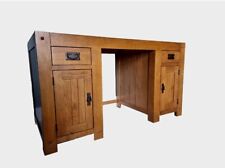 Solid oak desk for sale  TONBRIDGE