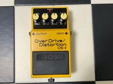 Pedal de efeitos de guitarra BOSS OS-2 overDrive/distorção sobre teste de unidade concluído comprar usado  Enviando para Brazil