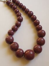 chunky wooden beads for sale  DONCASTER