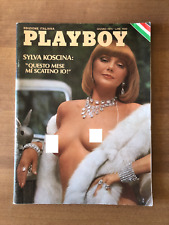 Rivista vintage playboy usato  Roma