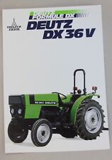 Prospectus brochure tracteur d'occasion  Auneau