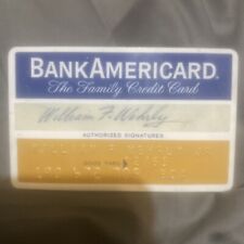 Bankamericard family credit for sale  Sacramento