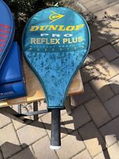 Usado, Raqueta de tenis DUNLOP PRO REFLEX plus cuerpo ancho grafito de gran tamaño con cubierta segunda mano  Embacar hacia Argentina