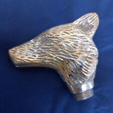 Vintage brass fox for sale  SPALDING