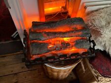 log flame effect electric fire for sale  NEWCASTLE UPON TYNE