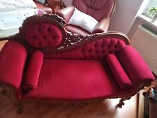 Sofa couch rot gebraucht kaufen  Halle