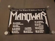 Manowar european tour gebraucht kaufen  Hamburg