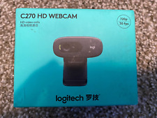 Chamadas de vídeo HD para webcam Logitech C270 HD 720p 30 FPS NOVAS comprar usado  Enviando para Brazil