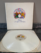 VINYL LP QUEEN A NIGHT AT THE OPERA WHITE VINYL FRENCH REISSUE EX/VG+ RARE comprar usado  Enviando para Brazil