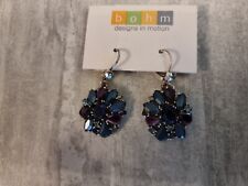 Bohm flower earrings for sale  STOKE-ON-TRENT