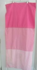 PB TEEN set of 2 pink color block curtains-panels.   for sale  Shipping to South Africa