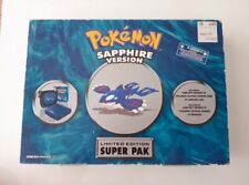 Pokemon Sapphire versão edição limitada Super Pak extremamente raro!!!! comprar usado  Enviando para Brazil
