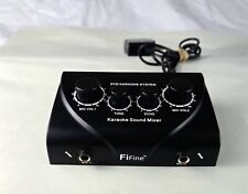 Fifine DVD Karaoke Sound Mixer Audio System Dual Mic Input Digital Karaoke Mixer for sale  Shipping to South Africa