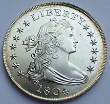 1804 Draped Bust Silver Dollar, Gallery Mint 'Copy' Fantasy Piece,Fill that Hole for sale  USA