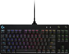 Used, Logitech G Pro - Wired Illuminated Gaming Keyboard GX Blue Switches - VG No Box1 for sale  Shipping to South Africa
