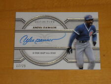 2022 Topps Definitive Collection Legendary Autograph Auto #AD Andre Dawson 13/25 for sale  Shipping to South Africa