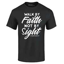 Camiseta Walk by Faith Not by Sight 2 Corintios 5:7 Camisetas de Jesús segunda mano  Embacar hacia Argentina