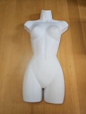 Manequim feminino adulto plástico rígido pendurado tronco branco usado bom estado  comprar usado  Enviando para Brazil