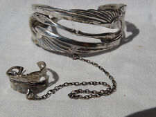 silver slave bracelet for sale  CHERTSEY