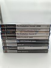 Usado, FIFA + PES PS2 GAMES BUNDLE - PES 2008, ISS 2, PES 6, FIFA Series, FIFA Street 2 segunda mano  Embacar hacia Argentina