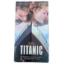 Titanic 1997 VHS Película 2 Video Cassette Edición Leonardo DiCaprio, usado segunda mano  Embacar hacia Argentina