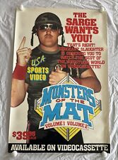 Monsters mat poster for sale  Yucca Valley