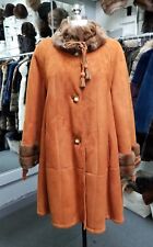Christia rust shearling for sale  New York