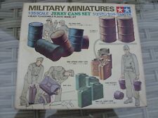 Used, Vintage Tamiya Military Miniatures Jerry Can & Oil Drum Diorama Set 1:35 Scale for sale  WIRRAL