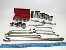 Lote de herramientas vintage THORSEN EE. UU. combinación de enchufe llave interruptor barra 1/4 3/8 1/2 segunda mano  Embacar hacia Argentina