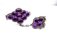 Purple Rhinestone Slave Bracelet for sale  Shipping to South Africa