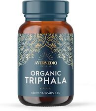 Ayurvediq Wellness Organic Triphala 120 Vegan Capsules for sale  Shipping to South Africa