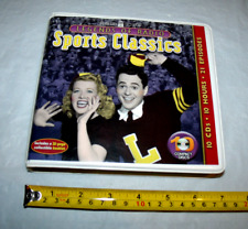 Legends Of Radio Sports Classics DEZ CD Box Set Babe Ruth Jackie Robinson Thorpe comprar usado  Enviando para Brazil