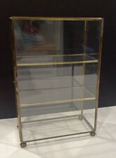 display cabinet gold for sale  Medford