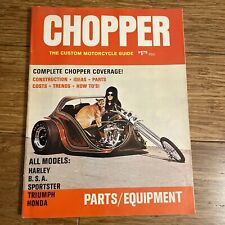 Chopper Vintage The Custom Motorcycle Guide: Peças e Equipamentos - Cerca de 1970, usado comprar usado  Enviando para Brazil