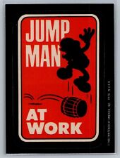 Usado, Pegatina 1982 Donkey King Mario Jump Man (RC) - casi nueva *tarjetas de texto* segunda mano  Embacar hacia Argentina