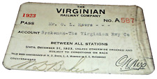 1923 virginian railway for sale  Garden City