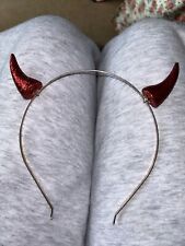 Devil horns headband for sale  BEXLEYHEATH